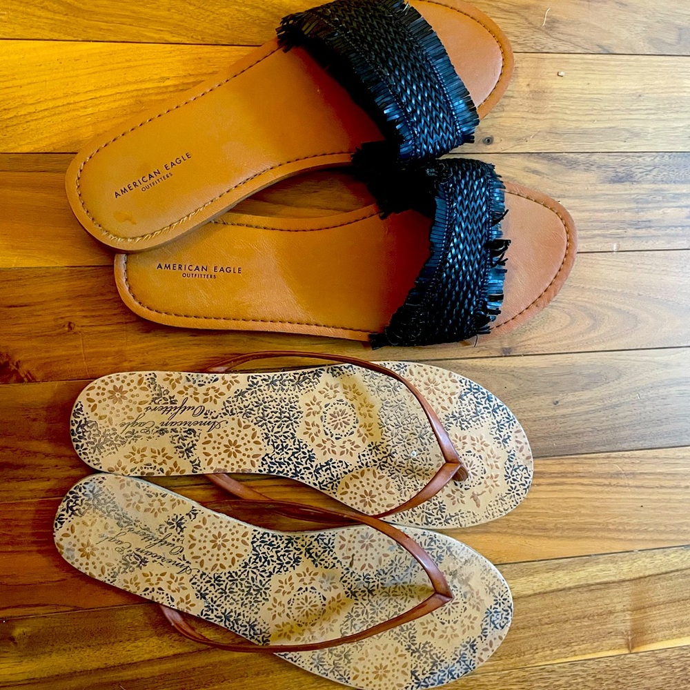 American eagles flip flops